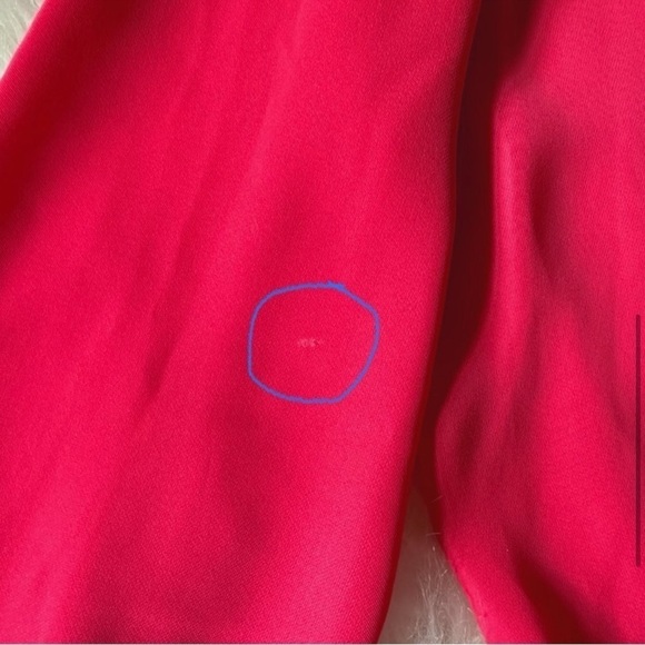 Amanda Uprichard x REVOLVE Hot Pink Long Sleeve Wrap Top Jumpsuit ROMPER XS - Picture 4 of 6